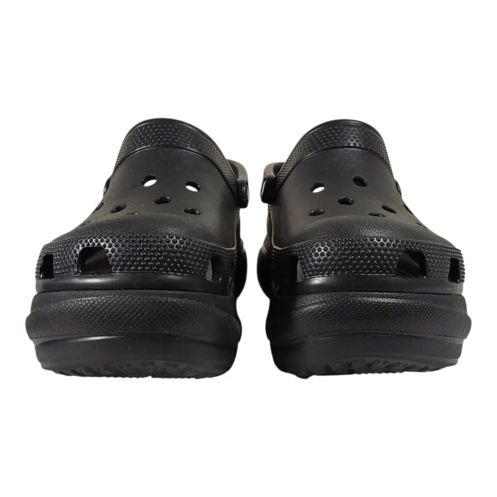 NWOT Crocs Women's Classic Bae Clogs Chunky Black Platform Slingback Shoes - 8 - Picture 6 of 10